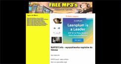 Desktop Screenshot of napisy.jelenia.pl