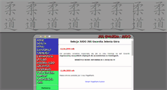 Desktop Screenshot of judo.jelenia.pl